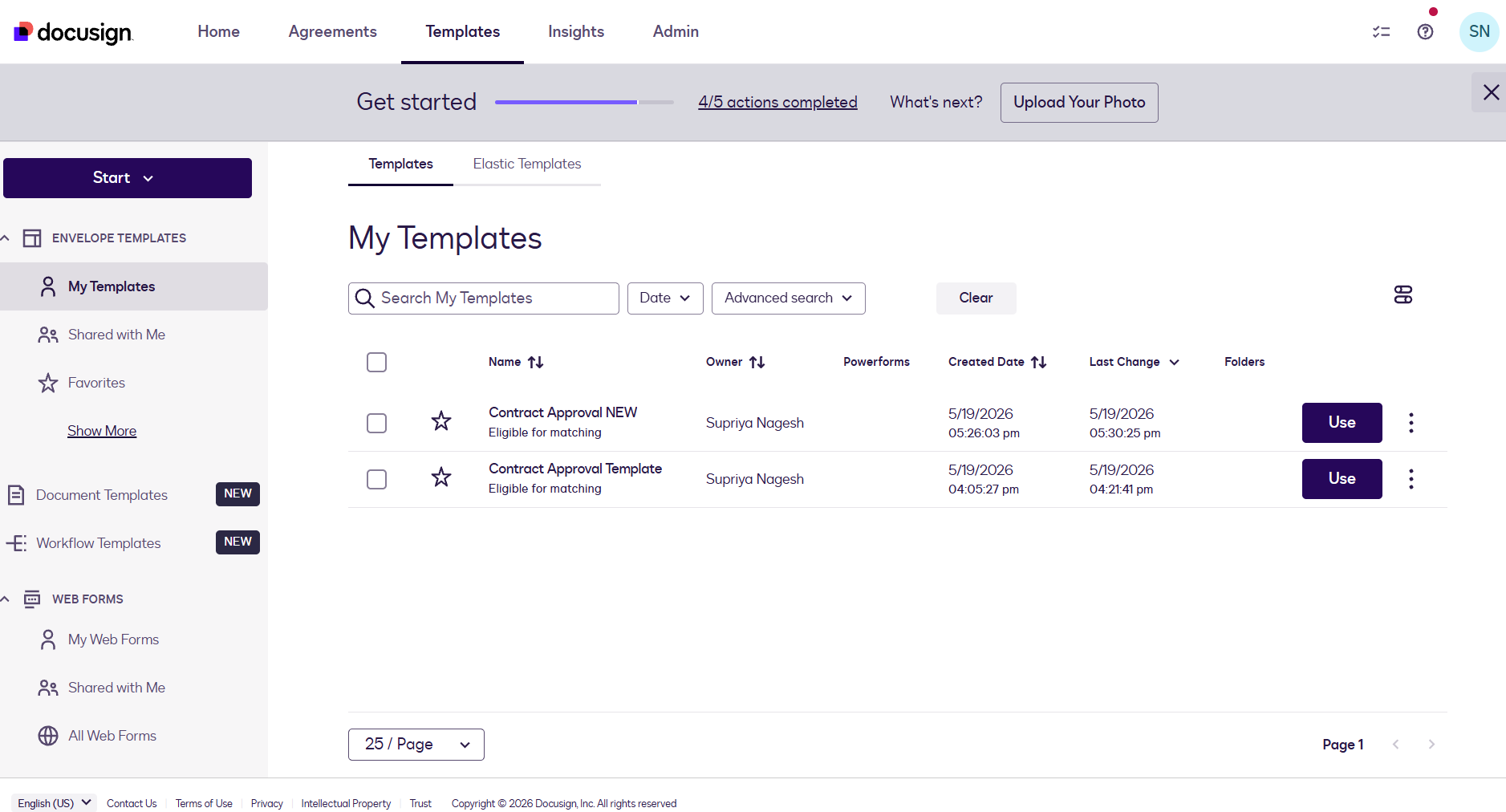 Test Opportunity 2 with no contact — showing the automated task created when no Contact Role exists