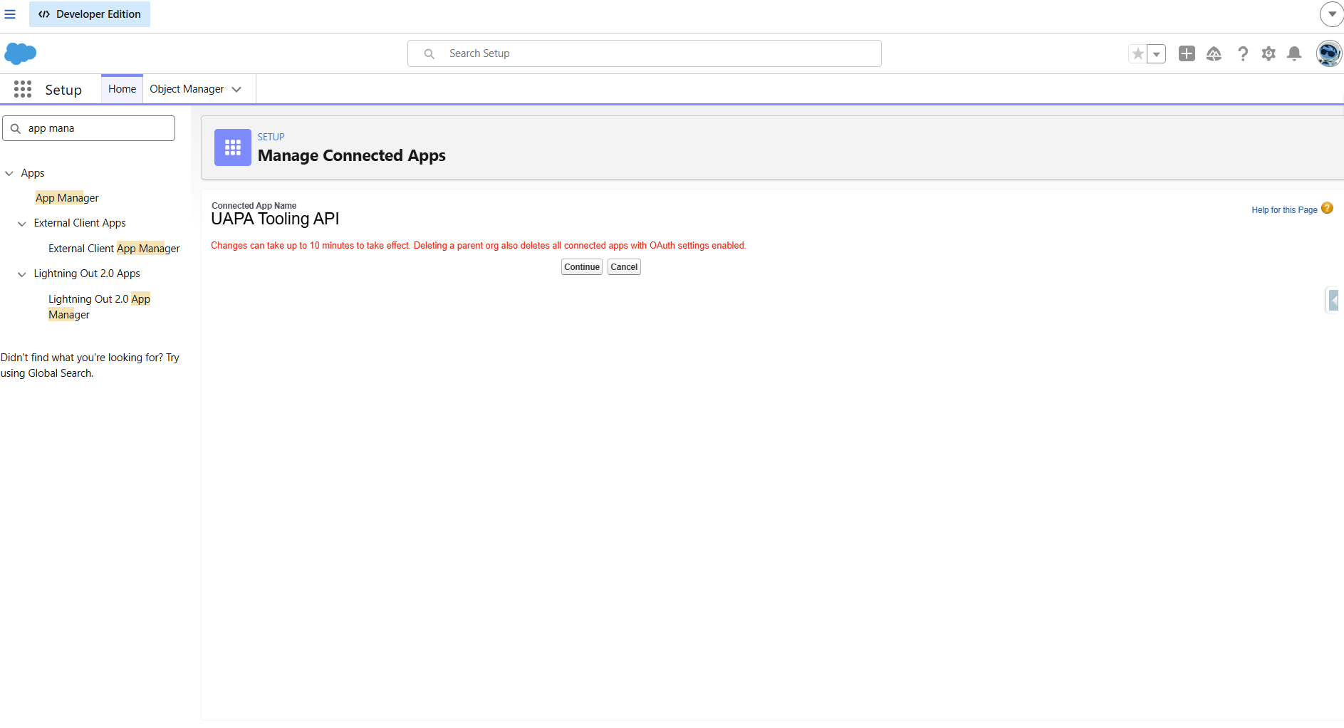 Create an Authentication Provider for the Tooling API